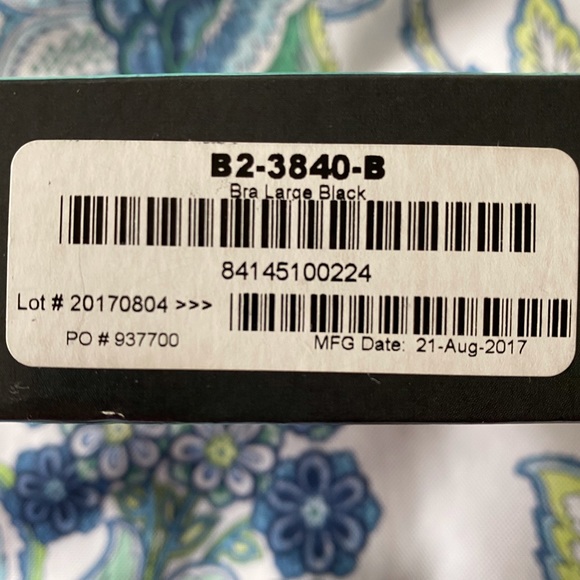 πβοΈ NWT Marena Recovery Bra Large Black - Picture 3 of 3